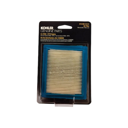 Kohler Kohler Small Engine Air Filter For XT675-775 14 083 22-S1
